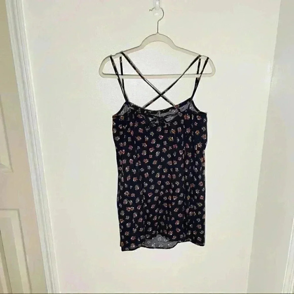 NEW Madewell Tie-Back Cover-Up Mini Dress Floral Print Beach Pool Floral Boho - Picture 4 of 7